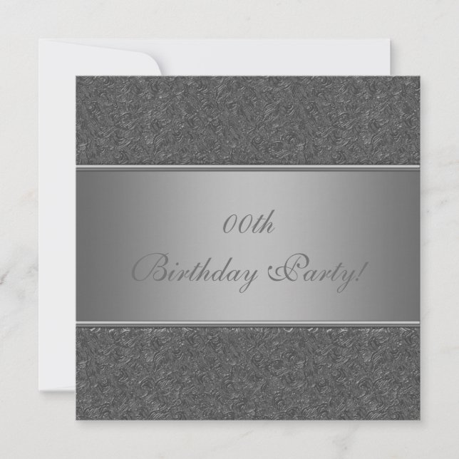 Customised Birthday Party Invitations (Front)