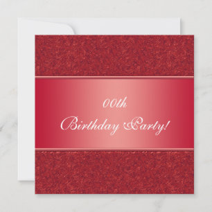 Customised Birthday Party Invitations