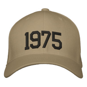 Customised Birthday Year Embroidered Hat