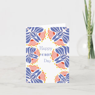Customised Blooming Tulips for Best Mum Holiday Card