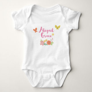 Customised Body Suit Abigail Grace Baby Bodysuit
