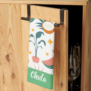 Customised Boho Style Kitchen Towels