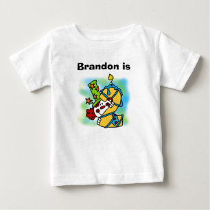 Customised Boy Clown 2nd Birthday T-shirt