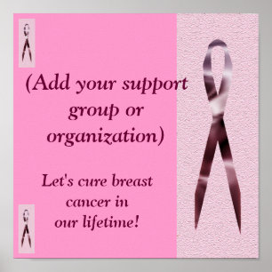 Customised Breast Cancer Awareness Poster
