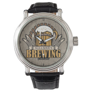 Customised Brewery Craft Beer Brewing Company Bar Watch