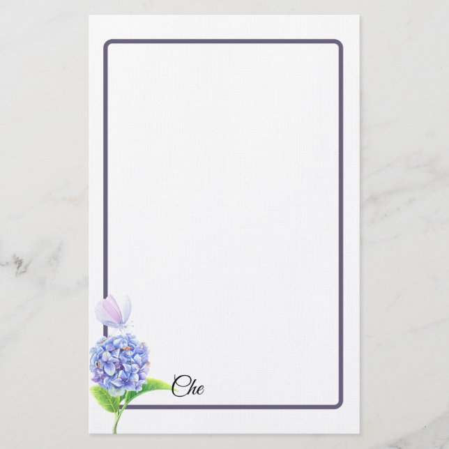Customised Bridesmaid Writing Stationery Gift Idea (Front)