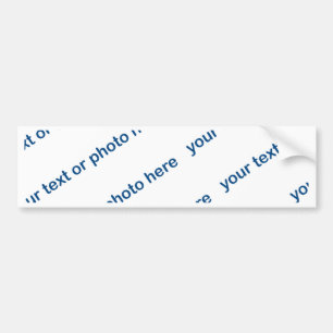 Customised Bumper Sticker