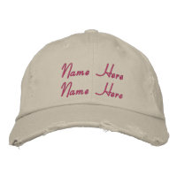 Customised Business   Embroidered Baseball Cap