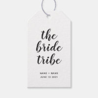 Customised Calligraphy The Bride Tribe Wedding 