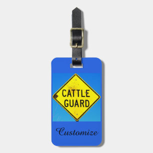 customised cattle guard tag