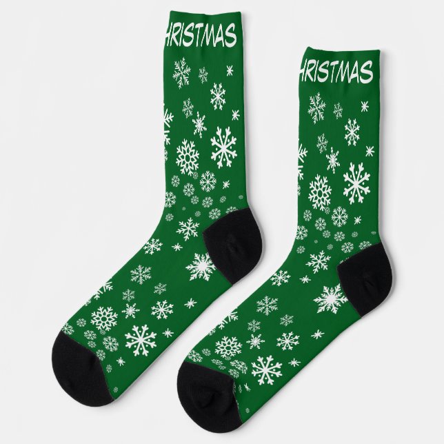 Customised Christmas Socks (Left)