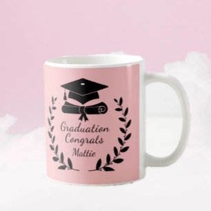 Customised, classic Congrats graduation Coffee Mug