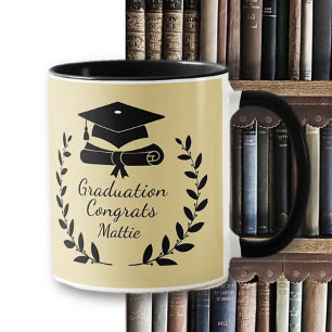Customised, classic Congrats graduation  Mug
