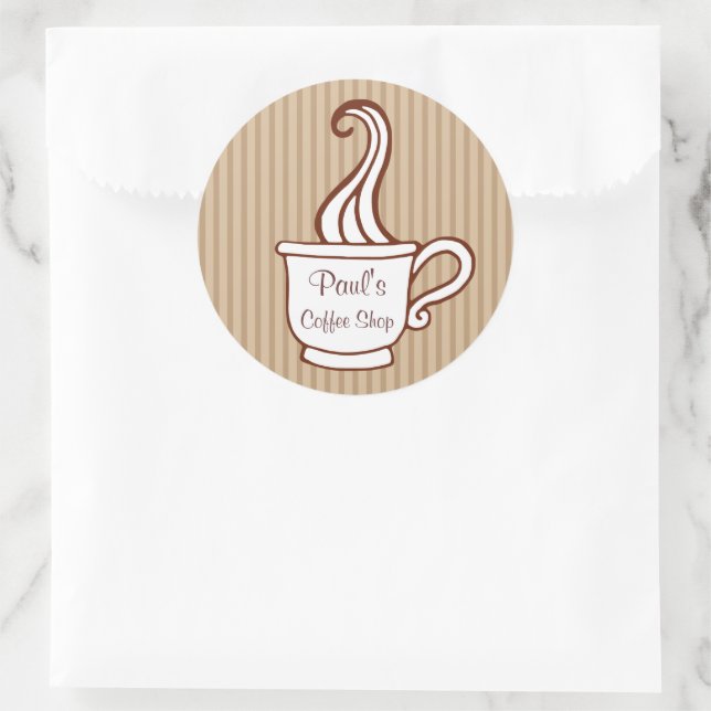Customised Coffee Stickers (Bag)