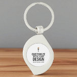 Customised Company Branded Custom Personalised  Key Ring<br><div class="desc">Put your brand in their hands with this Customised Company Branded Keychain, designed with a blank area ready for your logo, business name, or custom message. Ideal for corporate giveaways, client thank-you gifts, trade shows, or employee swag, this personalised keychain combines everyday utility with professional branding. Compact, durable, and easy...</div>