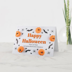 Customised Company Happy Halloween Cute Holiday Card