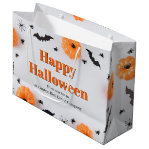 Customised Company Happy Halloween Party Large Gift Bag