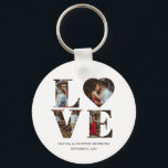 Customised Couple Love Heart 4 Photo Key Ring<br><div class="desc">Show your love for one another with this special couple love heart four photo keychain. Unique design features a romantic "love" on a glossy a beautiful picture of you and your partner. This keychain will be a meaningful reminder of your relationship each time you reach for your keys. Please click...</div>