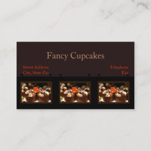 Customised Cupcake Business Cards