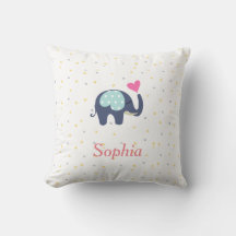 Customised Cute Elephant and  Stars Pattern