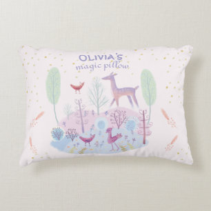 Customised cute floral and animal decorative cushion