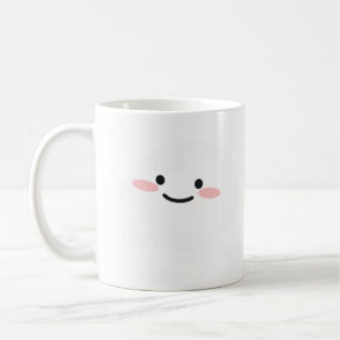 Customised Cute Illustration of Quby Sticker Coffee Mug
