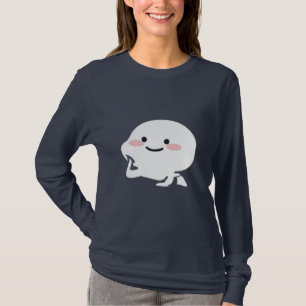 Customised Cute Illustration of Quby Sticker T-Shirt