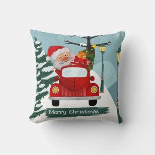 Customised Cute Santa   Cushion