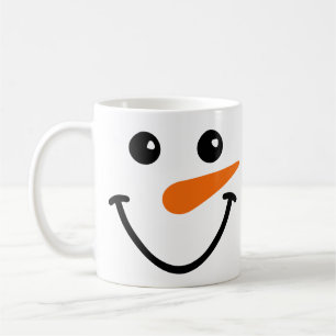 Customised Cute Snowman Coffee Mug