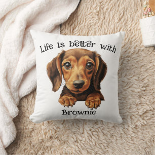 Customised Dachshund  Cushion