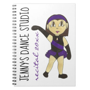 Customised Dance Studio Recital Memories Teacher Notebook