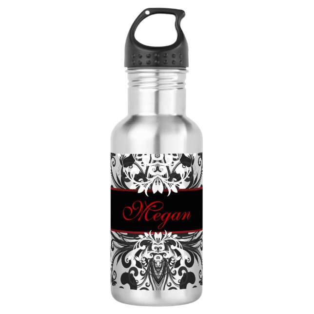 Customised Dark Elegance 710 Ml Water Bottle (Front)