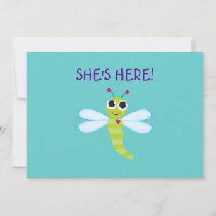 Customised Dragonfly Invitation