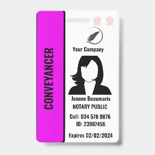 Customised Employee ID Badge