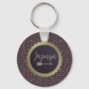 Customised Exotic Stylish Leopard Key Ring