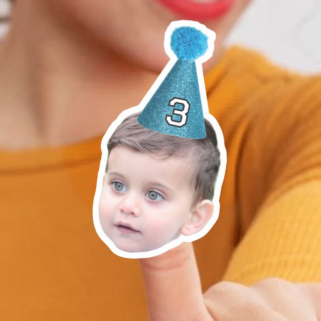 Customised Face Photo Age Party Milestone Birthdy (Creator Uploaded)