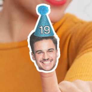 Customised Faces Photo Party hat Birthday