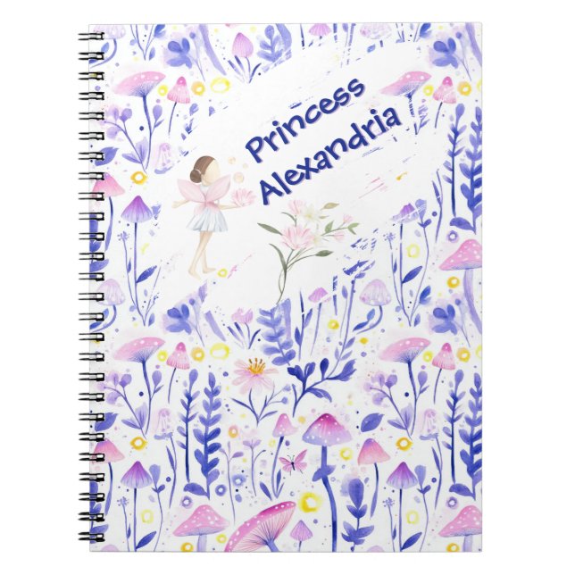 Customised Fairy-tale Enchanted Notebook (Front)