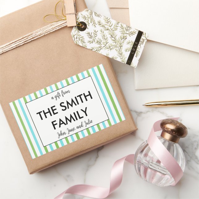 Customised Family Gifting Stickers (Gifting)