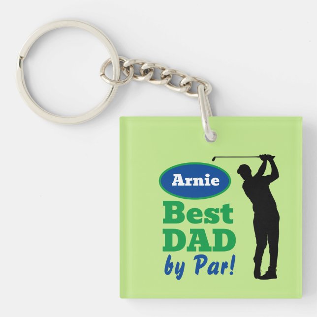 Customised Fathers Day  Key Ring (Front)