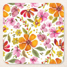Customised Finally Spring Watercolor Floral