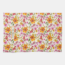Customised Finally Spring Watercolor Floral