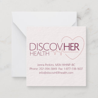 Customised Flat Note Card