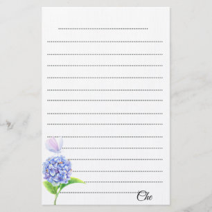 Customised Floral Stationery Writing Notepad