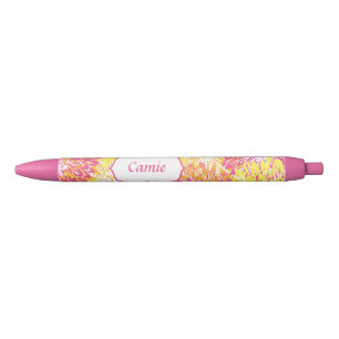 Customised Floral Writing Pens