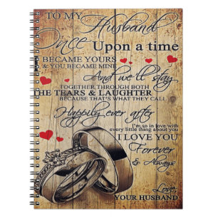 Customised Gift For Family   To My Husband Present Notebook