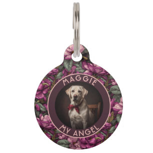 Customised Gifts For Pet Owner Gerdenias Floral Tag
