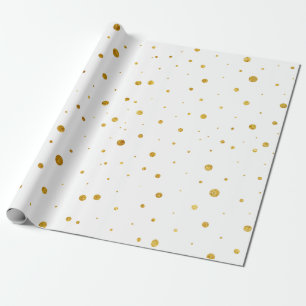Customised Gold Foil Luxury Pattern Wrapping Paper