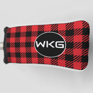 Customised Golf Blade Putter Cover with Initials