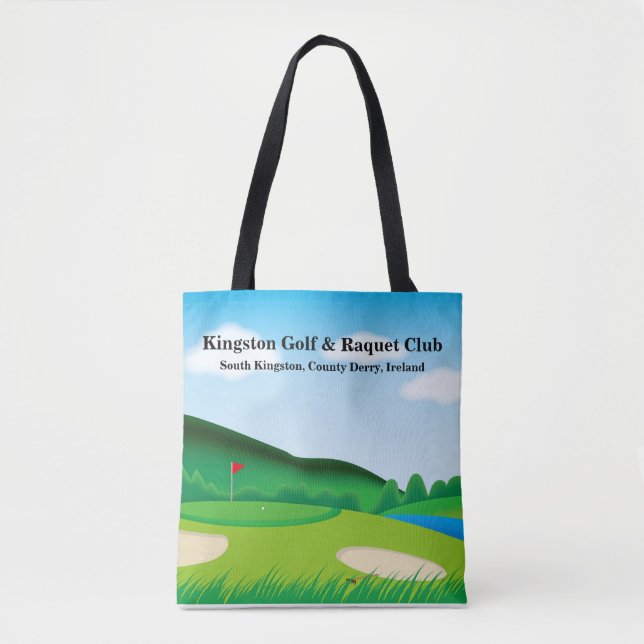 Customised Golf Club/League Tote Bag (Front)